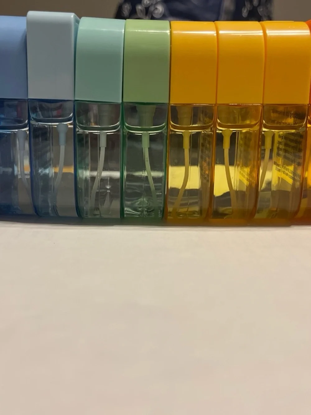 Assorted Color Pocket Hand Sanitizer Spray by - Yellow